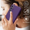 image:imageJETech Slim Case for Samsung Galaxy S23 FE Black  Soft TPU Design Matte Finish Shockproof ProtectionDeep Purple