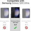image:imageJETech Slim Case for Samsung Galaxy S23 Ultra Black  Soft TPU Design Matte Finish Shockproof ProtectionBlack