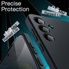 image:imageJETech Slim Case for Samsung Galaxy S24 Black  Camera Lens Protection Soft TPU Design Matte Finish Shockproof ProtectionBlack