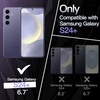 image:imageJETech Slim Case for Samsung Galaxy S24 Black  Camera Lens Protection Soft TPU Design Matte Finish Shockproof ProtectionCobalt Violet
