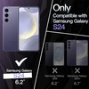 image:imageJETech Slim Case for Samsung Galaxy S24 Black  Camera Lens Protection Soft TPU Design Matte Finish Shockproof ProtectionCobalt Violet