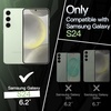 image:imageJETech Slim Case for Samsung Galaxy S24 Black  Camera Lens Protection Soft TPU Design Matte Finish Shockproof ProtectionJade Green