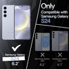 image:imageJETech Slim Case for Samsung Galaxy S24 Black  Camera Lens Protection Soft TPU Design Matte Finish Shockproof ProtectionSapphire Blue