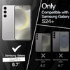 image:imageJETech Slim Case for Samsung Galaxy S24 Black  Camera Lens Protection Soft TPU Design Matte Finish Shockproof ProtectionSilver