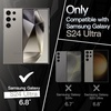image:imageJETech Slim Case for Samsung Galaxy S24 Black  Camera Lens Protection Soft TPU Design Matte Finish Shockproof ProtectionSilver
