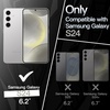 image:imageJETech Slim Case for Samsung Galaxy S24 Black  Camera Lens Protection Soft TPU Design Matte Finish Shockproof ProtectionSilver