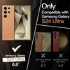 image:imageJETech Slim Case for Samsung Galaxy S24 Black  Camera Lens Protection Soft TPU Design Matte Finish Shockproof ProtectionTitanium Orange