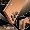 image:imageJETech Slim Case for Samsung Galaxy S24 Black  Camera Lens Protection Soft TPU Design Matte Finish Shockproof ProtectionTitanium Orange