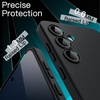 image:imageJETech Slim Case for Samsung Galaxy S24 FE Black  Soft TPU Design Matte Finish Shockproof ProtectionBlack