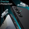 image:imageJETech Slim Case for Samsung Galaxy S25 Black  Camera Lens Protection Soft TPU Design Matte Finish Shockproof ProtectionBlack