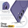 image:imageJETech Slim Case for Samsung Galaxy S25 Black  Camera Lens Protection Soft TPU Design Matte Finish Shockproof ProtectionCobalt Violet