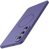 image:imageJETech Slim Case for Samsung Galaxy S25 Black  Camera Lens Protection Soft TPU Design Matte Finish Shockproof ProtectionCobalt Violet