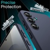 image:imageJETech Slim Case for Samsung Galaxy S25 Black  Camera Lens Protection Soft TPU Design Matte Finish Shockproof ProtectionDark Blue