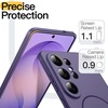 image:imageJETech Slim Case for Samsung Galaxy S25 Black  Camera Lens Protection Soft TPU Design Matte Finish Shockproof ProtectionHeron Purple