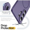 image:imageJETech Slim Case for Samsung Galaxy S25 Black  Camera Lens Protection Soft TPU Design Matte Finish Shockproof ProtectionHeron Purple