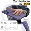 image:imageJETech Slim Case for Samsung Galaxy S25 Black  Camera Lens Protection Soft TPU Design Matte Finish Shockproof ProtectionHeron Purple