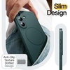 image:imageJETech Slim Case for Samsung Galaxy S25 Black  Camera Lens Protection Soft TPU Design Matte Finish Shockproof ProtectionMidnight Green