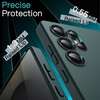 image:imageJETech Slim Case for Samsung Galaxy S25 Black  Camera Lens Protection Soft TPU Design Matte Finish Shockproof ProtectionMidnight Green