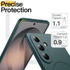 image:imageJETech Slim Case for Samsung Galaxy S25 Black  Camera Lens Protection Soft TPU Design Matte Finish Shockproof ProtectionMidnight Green