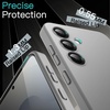 image:imageJETech Slim Case for Samsung Galaxy S25 Black  Camera Lens Protection Soft TPU Design Matte Finish Shockproof ProtectionSilver Shadow