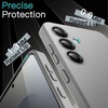 image:imageJETech Slim Case for Samsung Galaxy S25 Black  Camera Lens Protection Soft TPU Design Matte Finish Shockproof ProtectionSilver Shadow