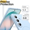 image:imageJETech Slim Case for Samsung Galaxy S25 Black  Camera Lens Protection Soft TPU Design Matte Finish Shockproof ProtectionSky Blue