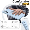 image:imageJETech Slim Case for Samsung Galaxy S25 Black  Camera Lens Protection Soft TPU Design Matte Finish Shockproof ProtectionSky Blue