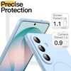 image:imageJETech Slim Case for Samsung Galaxy S25 Black  Camera Lens Protection Soft TPU Design Matte Finish Shockproof ProtectionSky Blue