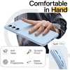 image:imageJETech Slim Case for Samsung Galaxy S25 Black  Camera Lens Protection Soft TPU Design Matte Finish Shockproof ProtectionSky Blue
