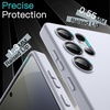 image:imageJETech Slim Case for Samsung Galaxy S25 Black  Camera Lens Protection Soft TPU Design Matte Finish Shockproof ProtectionTitanium Silverblue