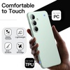 image:imageJETech Slim Case for Samsung Galaxy S25 Black  Camera Lens Protection UltraThin Matte Finish Lightweight Minimalist DesignMint