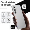 image:imageJETech Slim Case for Samsung Galaxy S25 Black  Camera Lens Protection UltraThin Matte Finish Lightweight Minimalist DesignSilver Shadow