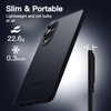 image:imageJETech Slim Case for Samsung Galaxy S25 Edge Black  Camera Lens Protection UltraThin Lightweight Design Frosted Translucent Back Minimalist StyleBlack