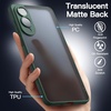 image:imageJETech Slim Case for Samsung Galaxy S25 Edge Black  Camera Lens Protection UltraThin Lightweight Design Frosted Translucent Back Minimalist StyleDark Green