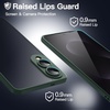 image:imageJETech Slim Case for Samsung Galaxy S25 Edge Black  Camera Lens Protection UltraThin Lightweight Design Frosted Translucent Back Minimalist StyleDark Green