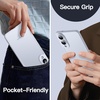 image:imageJETech Slim Case for Samsung Galaxy S25 Edge Black  Camera Lens Protection UltraThin Lightweight Design Frosted Translucent Back Minimalist StyleIcyblue