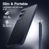 image:imageJETech Slim Case for Samsung Galaxy S25 Edge Black  Camera Lens Protection UltraThin Lightweight Design Frosted Translucent Back Minimalist StyleStorm Blue