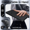 image:imageJETech Slim Case for Samsung Galaxy S25 FE Black  Soft TPU Design Matte Finish Shockproof ProtectionBlack