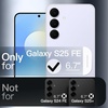 image:imageJETech Slim Case for Samsung Galaxy S25 FE Black  Soft TPU Design Matte Finish Shockproof ProtectionIcyblue