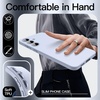 image:imageJETech Slim Case for Samsung Galaxy S25 FE Black  Soft TPU Design Matte Finish Shockproof ProtectionIcyblue