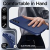 image:imageJETech Slim Case for Samsung Galaxy S25 FE Black  Soft TPU Design Matte Finish Shockproof ProtectionNavy Blue