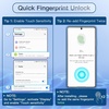 image:imageJETech TPU Privacy Screen Protector for Samsung Galaxy S25 Ultra 2Pack  AntiSpy TPU Film Fingerprint Unlock Compatible SelfHealing Protection CaseFriendlyGalaxy S25 Ultra