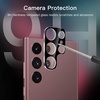 image:imageJETech TPU Screen Protector for Samsung Galaxy S23 Ultra 22 Pack  with Camera Lens Protector Flexible TPU Film Fingerprint ID Compatible HD Clear Easy InstallationGalaxy S22 Ultra