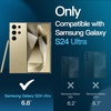 image:imageJETech TPU Screen Protector for Samsung Galaxy S24 Ultra 3Pack  SelfHealing TPU Film HD Clear AntiScratch Protection BubbleFree InstallationGalaxy S24 Ultra
