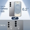 image:imageJETech Ultra Slim Case for Samsung Galaxy S25 Black  Camera Lens Protection Lightweight Matte Finish Minimalist Hard PP Material Cover Supports Wireless ChargingSilver Shadow