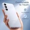 image:imageJETech Ultra Slim Case for Samsung Galaxy S25 Black  Camera Lens Protection Lightweight Matte Finish Minimalist Hard PP Material Cover Supports Wireless ChargingFrosted Clear
