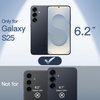 image:imageJETech Ultra Slim Case for Samsung Galaxy S25 Black  Camera Lens Protection Lightweight Matte Finish Minimalist Hard PP Material Cover Supports Wireless ChargingBlack