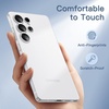 image:imageJETech Ultra Slim Case for Samsung Galaxy S25 Black  Camera Lens Protection Lightweight Matte Finish Minimalist Hard PP Material Cover Supports Wireless ChargingFrosted Clear