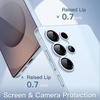 image:imageJETech Ultra Slim Case for Samsung Galaxy S25 Black  Camera Lens Protection Lightweight Matte Finish Minimalist Hard PP Material Cover Supports Wireless ChargingTitanium Silverblue