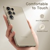 image:imageJETech Ultra Slim Case for Samsung Galaxy S25 Black  Camera Lens Protection Lightweight Matte Finish Minimalist Hard PP Material Cover Supports Wireless ChargingTitanium Gray